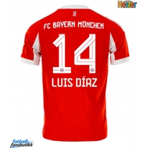 Bayern Munich Luis Diaz #14 Hjemmedrakt 2025-26 Kortermet